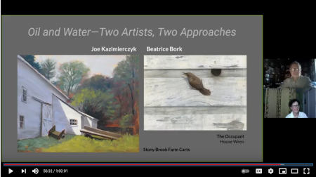 Oil and Watar at Morven Museum