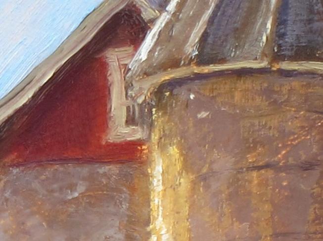 Glen Oaks Farm – At Glen Oaks Farm, Solebury, PA, painting by Joe Kazimierczyk